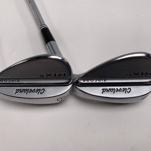 Cleveland RTX 6 ZipCore Tour Satin Wedge Set 56* 10 | 60* 10 DG Spinner RH