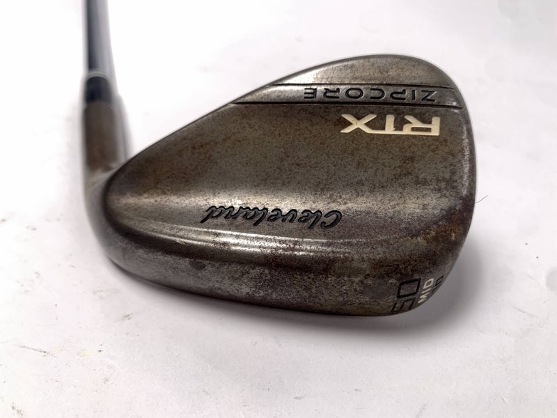 Cleveland RTX ZipCore Raw Gap Wedge GW 50* 10 DG Spinner Tour Issue Mens RH
