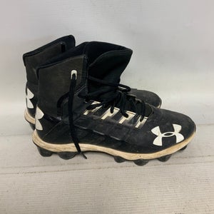Used Under Armour Jr FB Cleats Black Junior 05 11823-S000034101