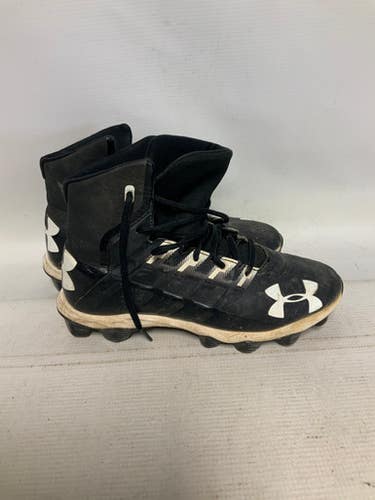 Used Under Armour Jr FB Cleats Black Junior 05 11823-S000034101