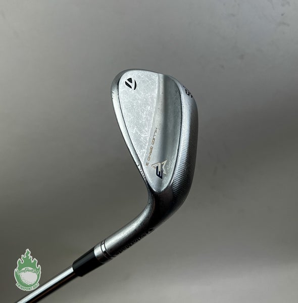 Used RH TaylorMade Milled Grind 3 HB 60*-12 S200 Stiff Flex Steel Golf Club