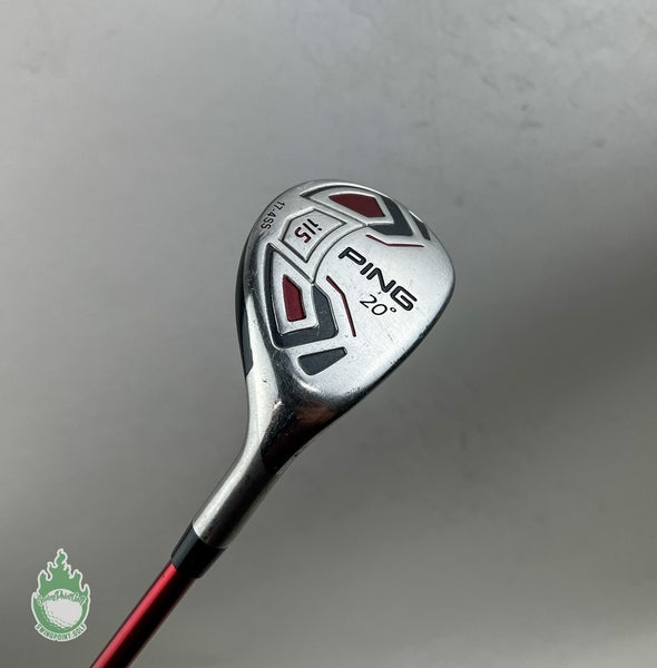 Used Right Handed Ping i15 Hybrid 20* 90g X-Stiff Flex Graphite Golf Club