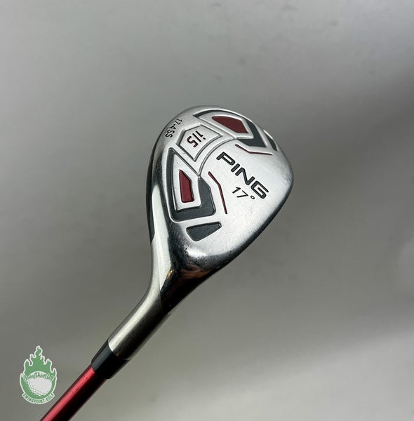 Used Right Handed Ping i15 Hybrid 17* 90g X-Stiff Flex Graphite Golf Club