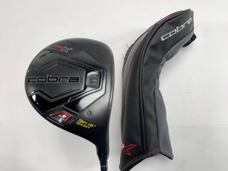 Cobra Air X 2023 Black Offset 3 Fairway Wood 16* Ultralite 45g Senior RH HC