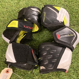 Junior Small Bauer Vapor Hyperlite Elbow Pads (Used)