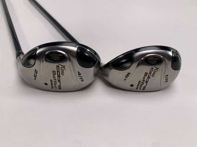 Cobra Baffler DWS 1 & 4 Hybrid Set 16* 23* Aldila VS Proto HL By You 65g Mens RH