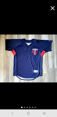 Minnesota Twins Batting Practice Jersey - Justin Morneau Number