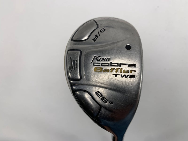 Cobra Baffler TWS 2009 5 Hybrid 26* Fujikura E Fit-On 270 HB Stiff Mens RH