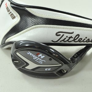 LEFT HANDED Titleist 818 H1 23* Hybrid Stiff Flex Tensei Blue CK Graphite 202348