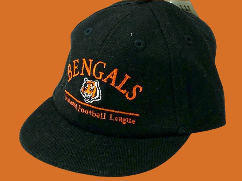 Cincinnati Bengals Vintage Late '90s NFL Team Color Infant/Toddler NOS Logo Cap (New)