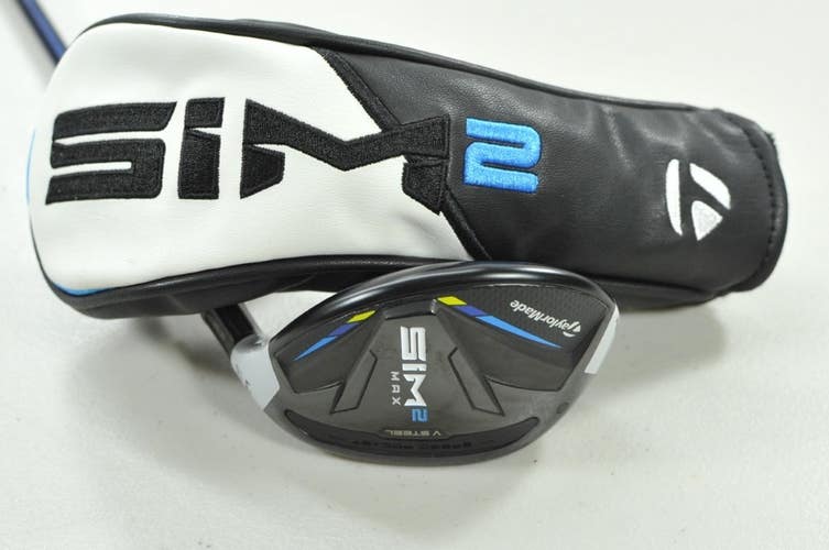 TaylorMade SIM2 Max Rescue 4-22* Hybrid Stiff Flex RH Ventus 7 Graphite # 202355
