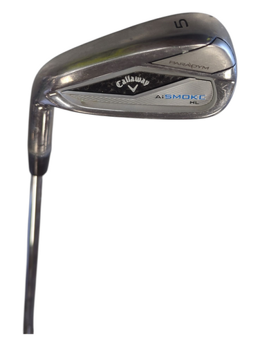 Used Callaway AI SMOKE HL Mens Individual Iron LH Silver 5 Iron 11862-S000090648