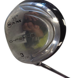 Used Ram GFORCE Mens Fairway Wood LH Black 3 Wood 11862-S000090574