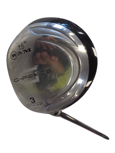 Used Ram GFORCE Mens Fairway Wood LH Black 3 Wood 11862-S000090574