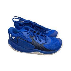Used Under Armour 4215908013 ROY/WHT Basketball Shoes Y Royal Blue Junior 02 11862-S000090565