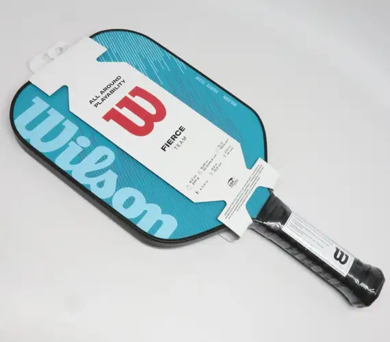 Blue Wilson Fierce Team Pickleball Paddle (New)