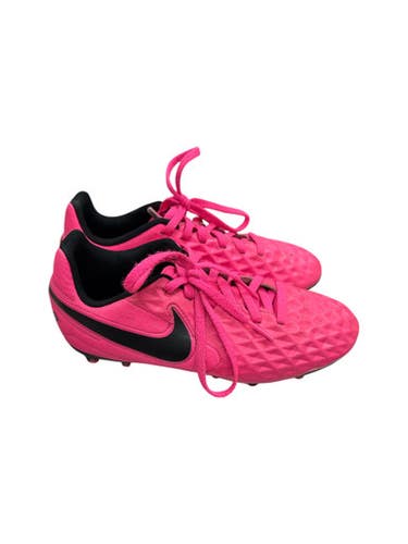 Used Nike Soccer Cleats Neon Pink Junior 02.5 11862-S000090746