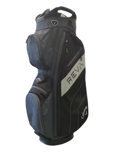 Used Callaway REVA STAND BAG Womens Stand Bag Grey 11862-S000090668