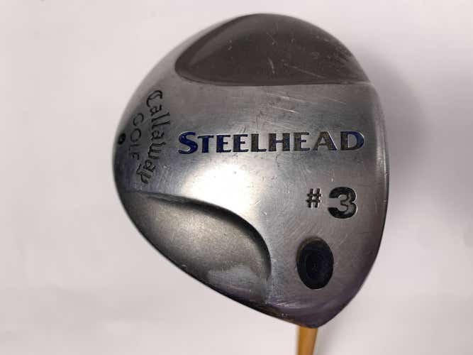 Callaway Steelhead 3 Fairway Wood 15* ProForce 65 Gold Stiff Graphite Mens RH