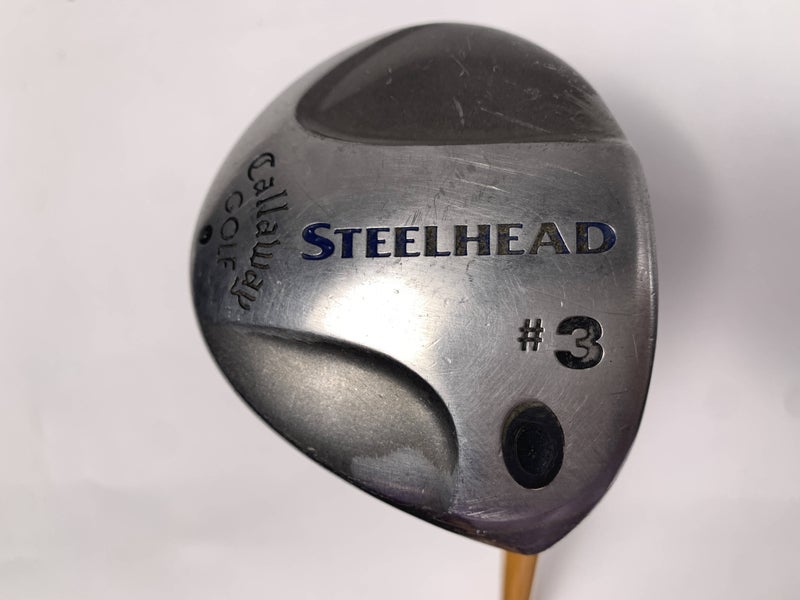 Callaway Steelhead 3 Fairway Wood 15* ProForce 65 Gold Stiff Graphite Mens RH