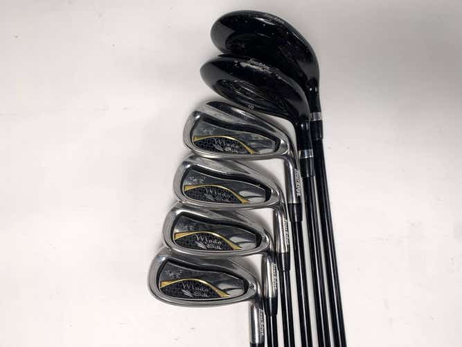Tour Edge Moda Silk Hybrid Iron Set 5-PW Moda Silk Regular Graphite Womens RH