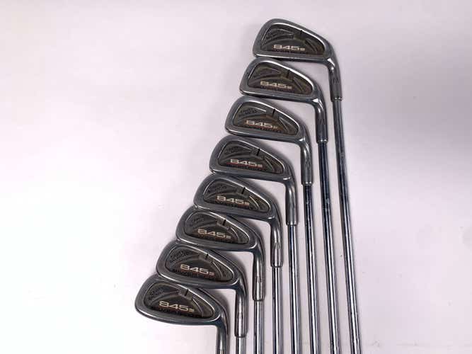 Tommy Armour 845 S Silver Scot Iron Set 3-PW Tour Step Stiff Steel Mens RH