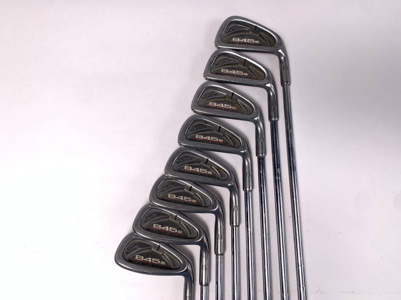 Tommy Armour 845 S Silver Scot Iron Set 3-PW Tour Step Stiff Steel Mens RH