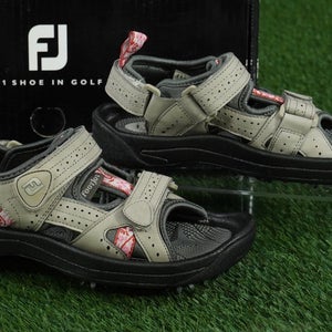 FOOTJOY GREENJOYS GOLF SANDALS WOMEN'S STYLE KIDS 5M, BLACK / PINK ~ 48470 ~ NEW