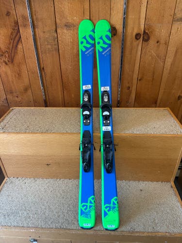 Kid's All Mountain 128 cm Rossignol Experience Skis With Bindings (Used)