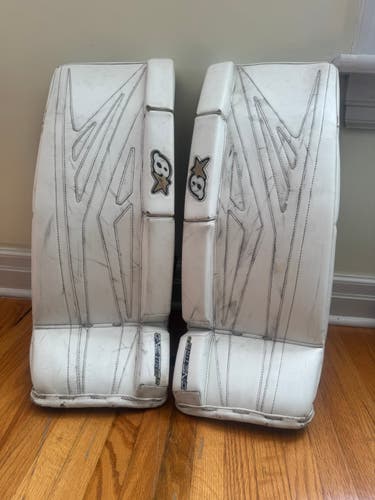 27" Brian's G-Netik 8.0 Goalie Leg Pads (Used)