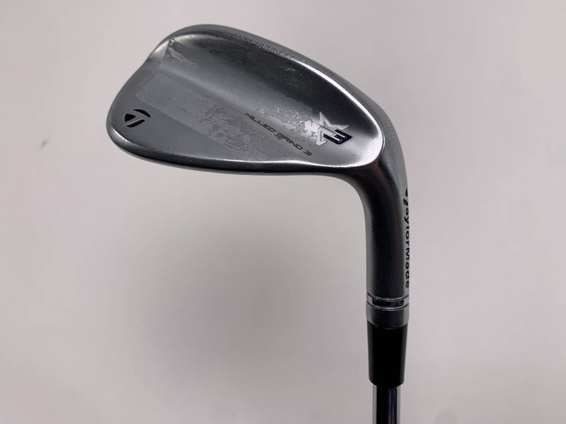 TaylorMade Milled Grind 3 Raw Chrome Gap Wedge GW 50* 9 DG S200 Mens RH