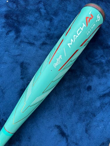2024 Rawlings Mach AI Alloy Bat USSSA Certified (-5) Alloy 26 oz 31" (Used)