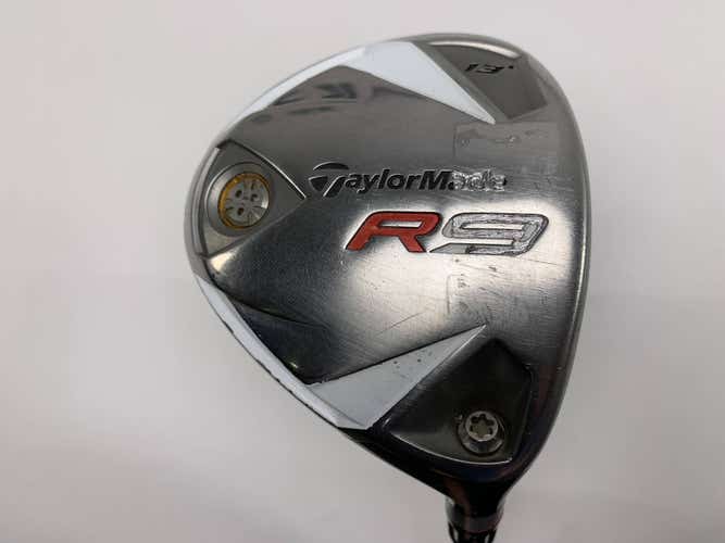TaylorMade R9 T3 Fairway Wood 15* Fujikura Motore F1 TP Stiff Graphite Mens RH