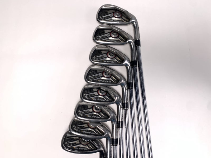 TaylorMade Burner 2.0 Iron Set 4-9+GW+SW Burner 2.0 85g Regular Steel RH - NO PW