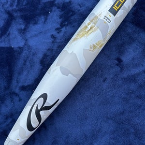 2025 Rawlings Icon Composite Bat USSSA Certified (-8) Composite 23 oz 31" (Used)