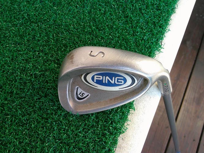 PING i/5 Green Dot Sand Wedge w/ PING TFC 100 Regular Flex Shaft