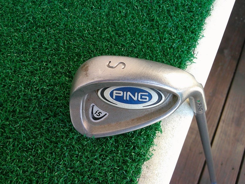 PING i/5 Green Dot Sand Wedge w/ PING TFC 100 Regular Flex Shaft