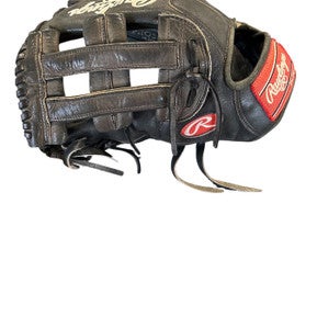 Used Rawlings HEART OF THE HIDE BB/SB Glove LH Throw Black 12 3/4" 10299-S000300487