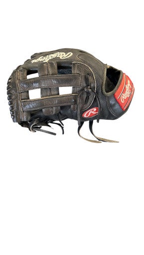 Used Rawlings HEART OF THE HIDE BB/SB Glove LH Throw Black 12 3/4" 10299-S000300487