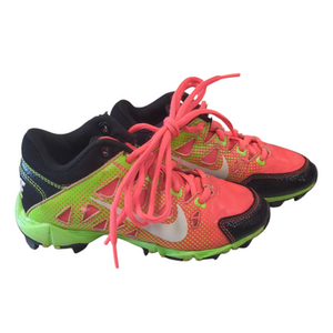 Used Nike 684681-610 BB/SB Cleats Neon Green Youth 12.0 11862-S000090198