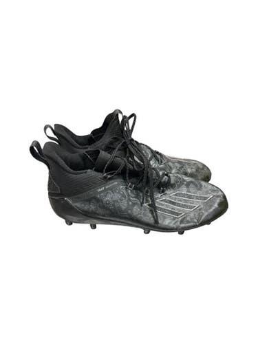 Used Adidas Adult FB Cleats Black Senior 10 11862-S000090301