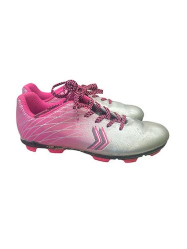 Used Soccer Cleats Graphite And Pink Junior 01 11862-S000090478
