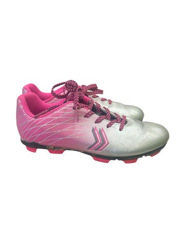 Used Soccer Cleats Graphite And Pink Junior 01 11862-S000090478