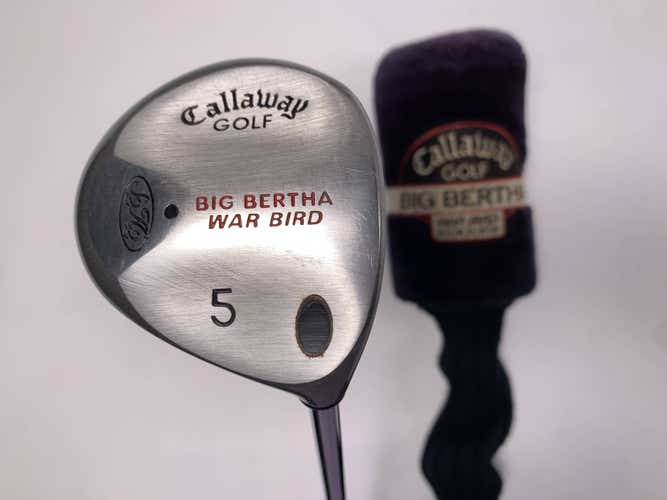 Callaway Big Bertha Warbird 5 Fairway Wood 18* Stiff Steel Mens RH HC