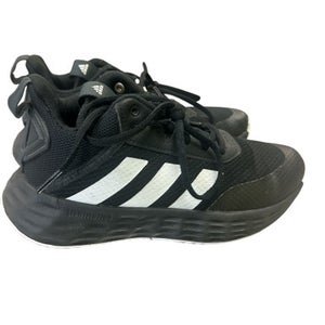 Used Adidas Basketball Shoes Y Black Junior 03.5 11862-S000090513