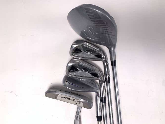 US Kids WT-10s Club Set Driver 6 8 SW Putter WT-10 60 Youth Graphite Junior RH
