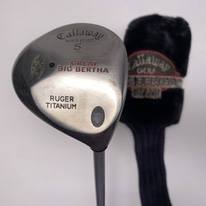 Callaway Original Great Big Bertha 5 Fairway Wood 18* BB UL Regular Mens RH HC