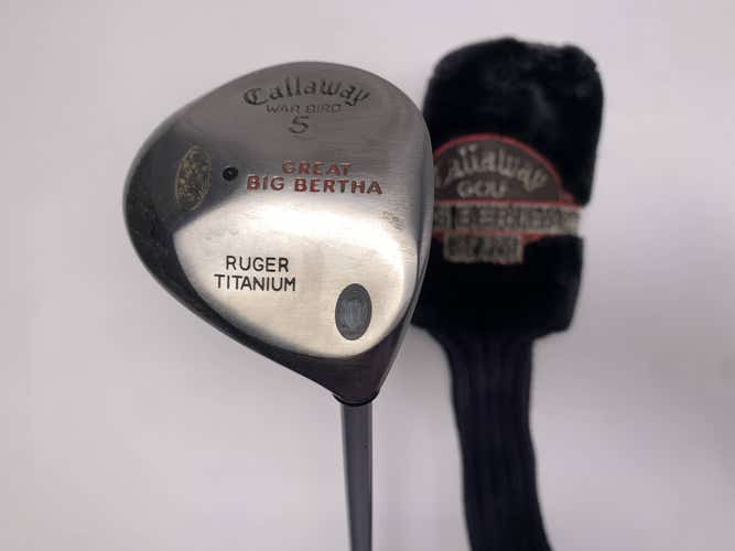 Callaway Original Great Big Bertha 5 Fairway Wood 18* BB UL Regular Mens RH HC
