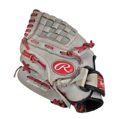 Used Rawlings SURE CATCH BB/SB Glove LH Throw Grey 11" 11406-S000106801
