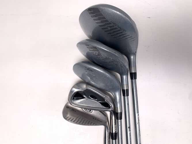 US Kids WT-20S Club Set Driver 3W 5H 9 SW Ultralight 48" Youth Graphite RH